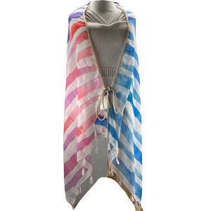 Pool to Party by Subtle Luxury Sarong Women's One Size Braided Multicolor NWT‎